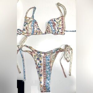 Boho string bikini